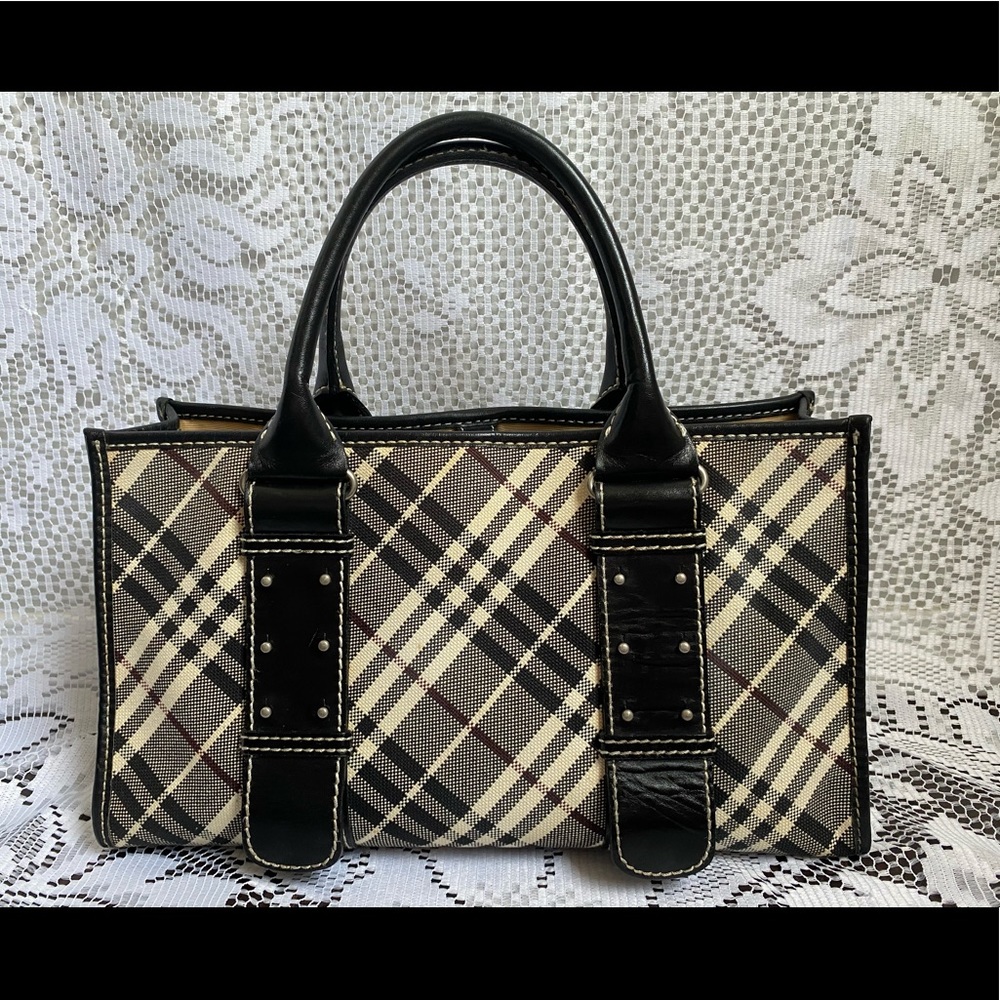 Authentic Burberry Handbag Blue Label